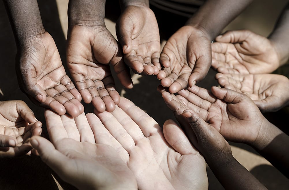 Preventing stunting in children hands nutrition